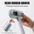 3 in 1 Long Handle Pet Hair & Fur Remover Brush - Manual Tool for Furniture, Carpet, Window - Cat & Dog